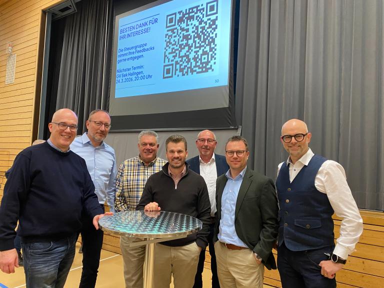 Steuergruppe hat Machbarkeitsstudien vorgestellt